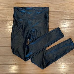 Spanx faux croc leather size Small.